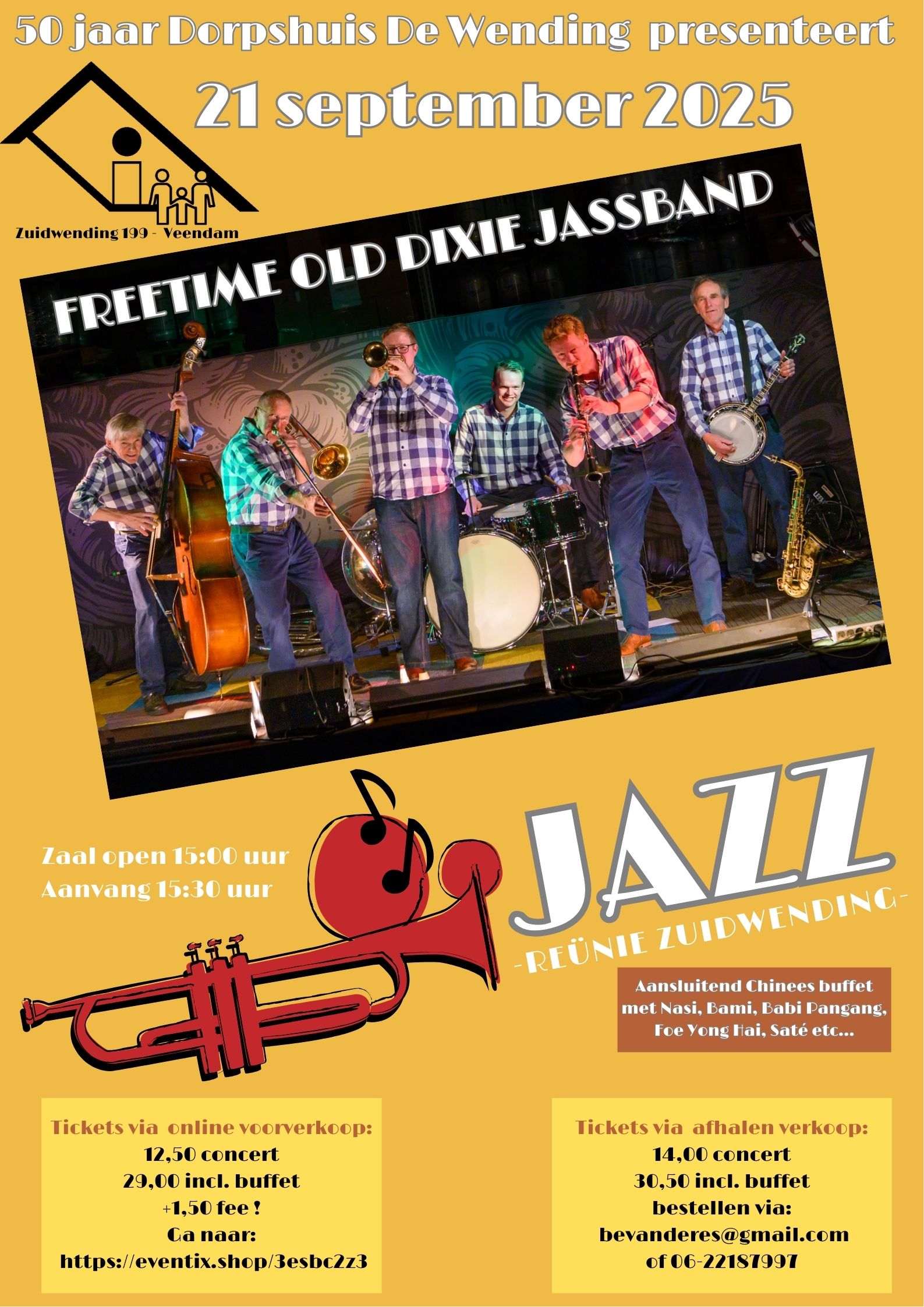 Freetime Old Dixie Jassband de Wending 2025